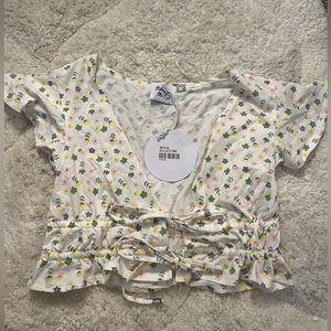 New Princess Polly front-tie shirt